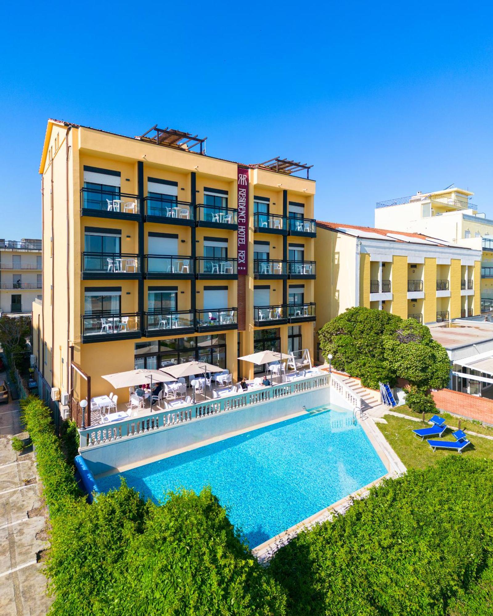 Rex Residence Hotel Cattolica Kültér fotó